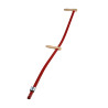 Complete scythe handle (including clamping kit) 150cm/metal/wooden handles