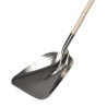 Aluminum Shovel Volume 2.5L, Width: 29cm (with 120cm Wooden Handle)