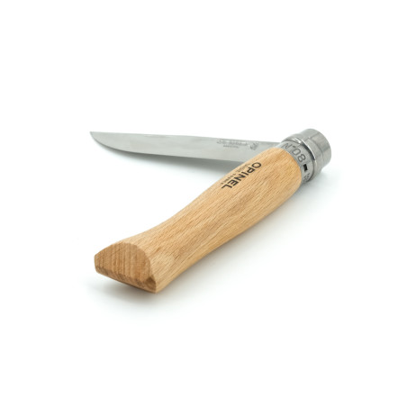 Opinel Tradition Classic Stainless Steel No.08, varnished beech handle