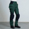 AVA women's long work trousers - green