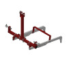 3-point hitch category 1 frame for Terradonis seeder type JP3