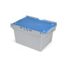 Stackable/nestable distribution tray with lid 60x40x31